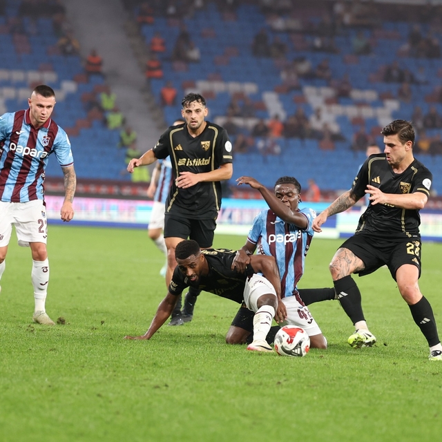 Trabzonspor ile Kayserispor ligde 48'inci randevuda