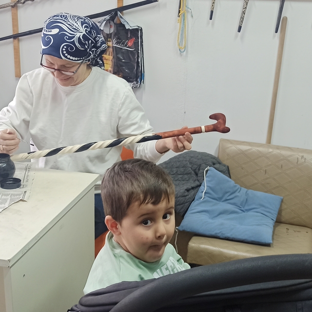 20 yıllık Fatime usta bir eliyle torun sallıyor, diğer eliyle dünyaca ünlü...