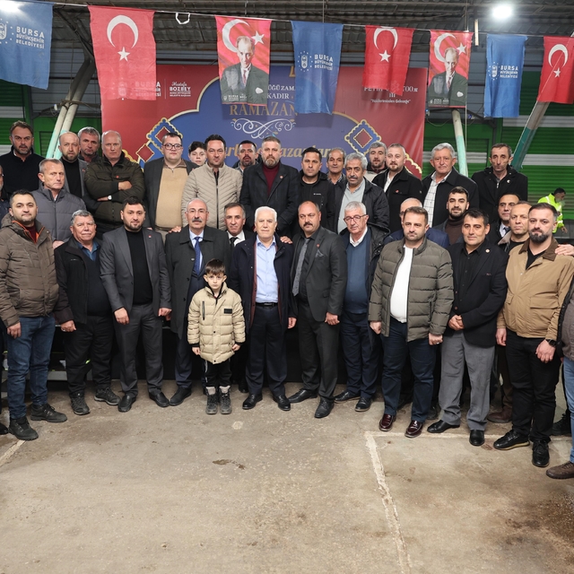 Başkan Bozbey, İzniklilerle buluştu