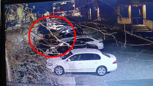 Bingöl'de otomobillerin çarpıştığı kaza kamerada