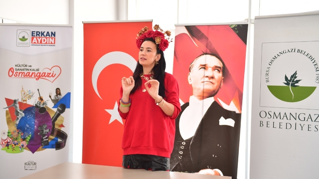 Osmangazi Belediyesi'nden baharı müjdeleyen atölye