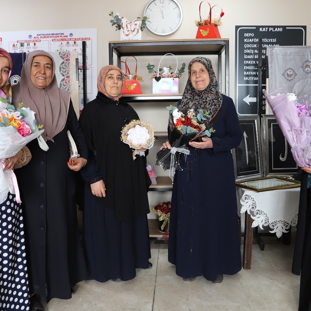 Battalgazi'de 8 Mart'a özel kadın emeği sergisi