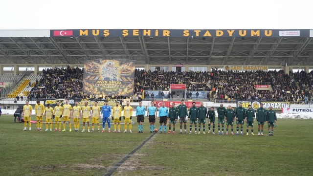 TFF 2. Lig: Muş Spor Kulübü: 0 - Bursaspor: 1