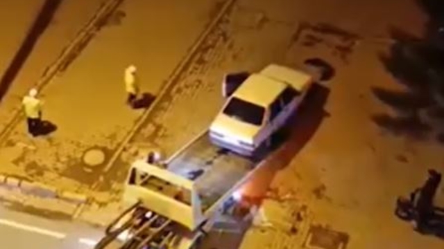 'Dur' ihtarına uymayan sürücüye 455 bin lira ceza