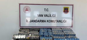 Van'da gümrük kaçağı eşya ve sigara ele geçirildi