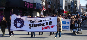 Edirne’de kadınlardan ‘8 Mart’ yürüyüşü