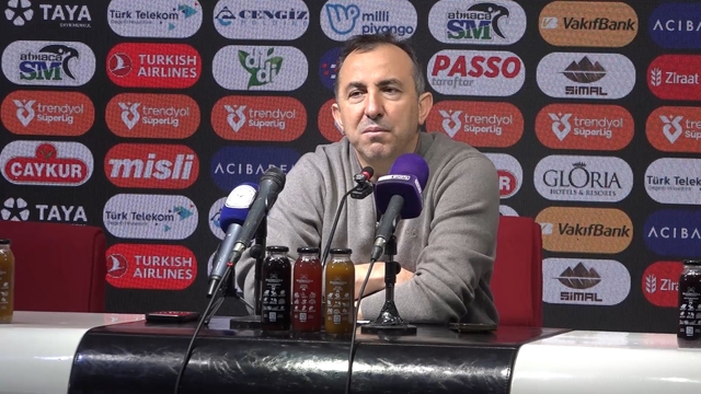 Çaykur Rizespor- Hesap.com Antalyaspor maçının ardından