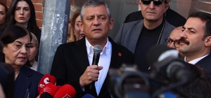 CHP Genel Başkanı Özel, İmamoğlu davası hakkında konuştu Özgür Özel, CHP Eskişehir İl Başkanlığı'nı ziyaret etti