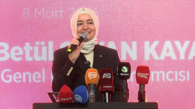 Fatma Betül Sayan Kaya: 2028'de Cumhurbaşkanımızı yeniden başkan yapacağız