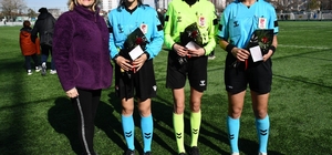 Kayseri’de kadın hakemlere 8 Mart jesti