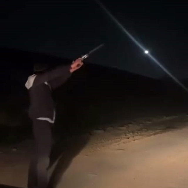 Havaya ateş açtığı görüntüleri sanal medyada paylaşılan şüpheli gözaltında