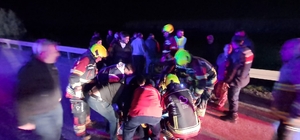 Kontrolden çıkan otomobil şarampole uçtu: 1 ölü, 5 yaralı