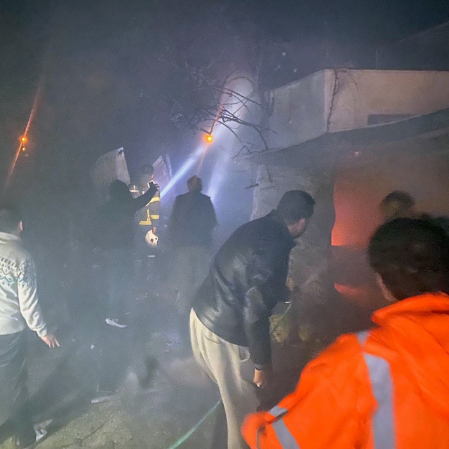 Adana'da bir evin deposunda çıkan yangından 40 güvercin öldü