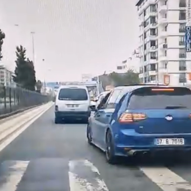 Makas atan sürücüye 90 bin lira ceza