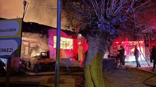 Aydın'da müstakil evde çıkan yangın söndürüldü