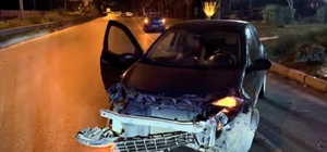 Direksiyon hakimiyetini kaybeden sürücü yaralandı