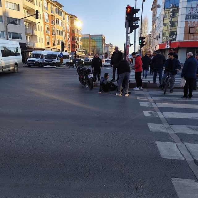 Lüleburgaz'da trafik kazası: 1 yaralı