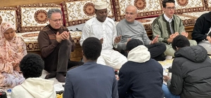 TÖMER ve Uluslararası öğrenciler sahurda buluştu