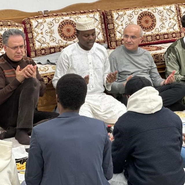 TÖMER ve Uluslararası öğrenciler sahurda buluştu