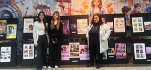 Liseli öğrencilerden 8 Mart'a anlamlı sergi