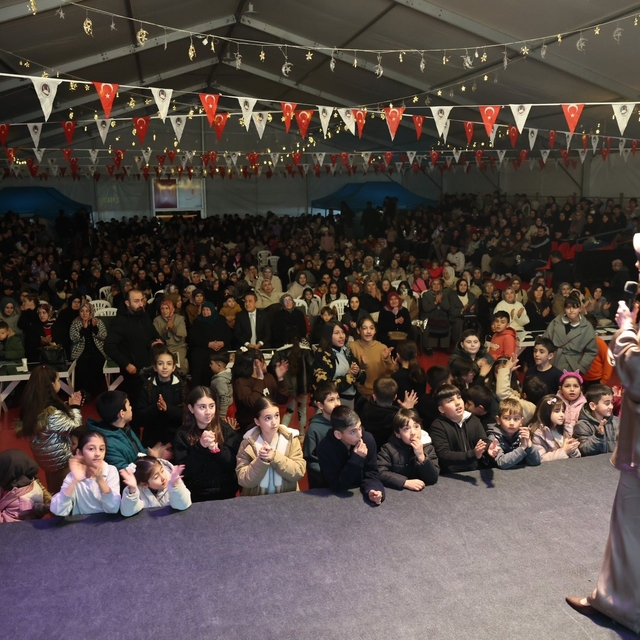 Sungurlu Belediyesi Ramazan etkinlikleri çadırına yoğun ilgi