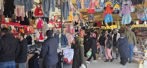 Kütahya'da 'Bayram Pazarı' açıldı