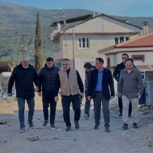 Bilecik'te yangının ardından başlatılan TOKİ konutları tamamlanma aşamasına...