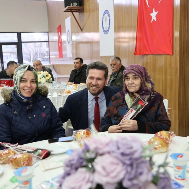 Başkan Tatık, şehit aileleri ve gazilerle iftar yemeğinde bir araya geldi