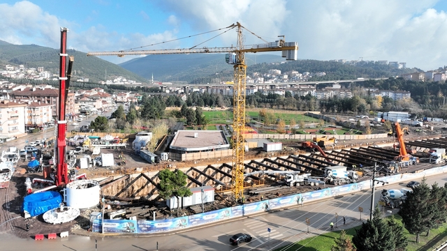 Körfezray Metro Projesi'nde 5'inci TBM kazı çalışmalarına başladı