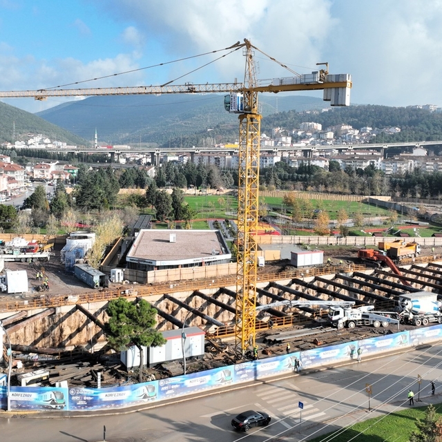 Körfezray Metro Projesi'nde 5'inci TBM kazı çalışmalarına başladı