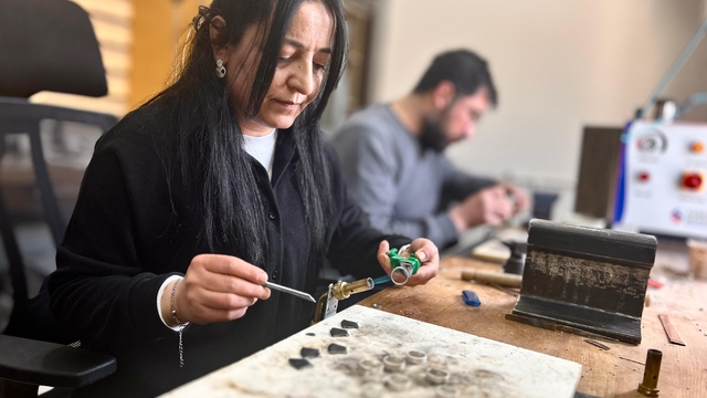 Van'ın tescilli savat sanatı genç kuşaklara aktarılıyor