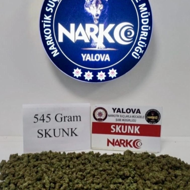 Yalova'da uyuşturucu operasyonları: 1 tutuklama