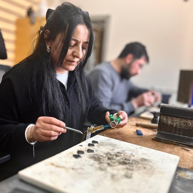 Van'ın tescilli savat sanatı genç kuşaklara aktarılıyor