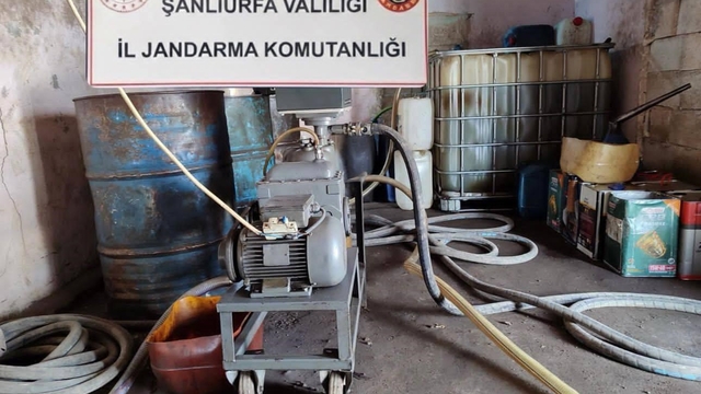 Viranşehir'de kaçak akaryakıt operasyonu : 1 gözaltı
