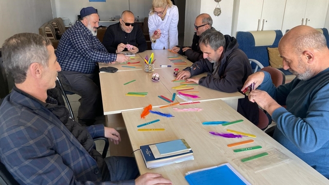 Erzurum'da engellilere "Üreten Eller" projesi