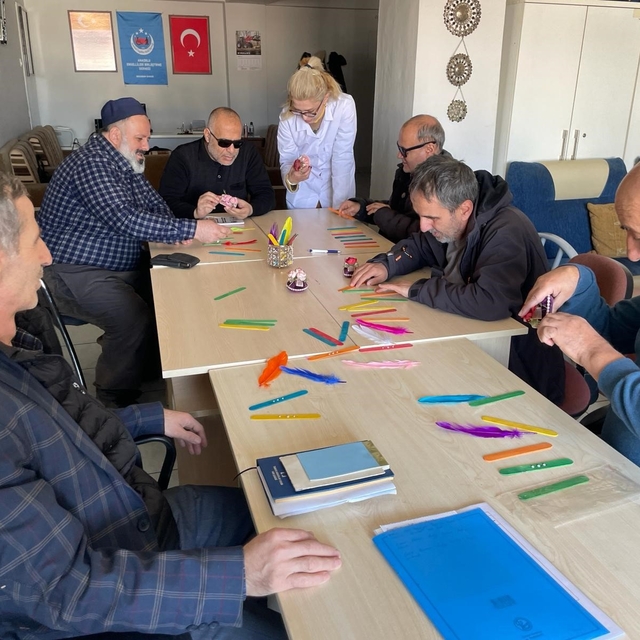 Erzurum'da engellilere "Üreten Eller" projesi