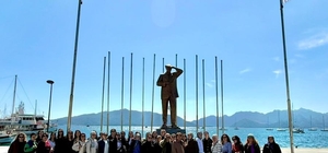 Turizmci Menemencioğlu ve Gökten’den Aydınlı kadınlara jest Aydınlı kadınlar günlerini Marmaris’te kutladı