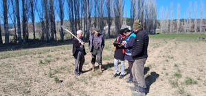 Gediz'de sel sonrası zarar tespiti yapıldı