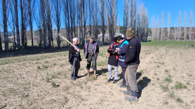 Gediz'de sel sonrası zarar tespiti yapıldı
