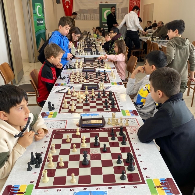 Yeşilay Satranç Turnuvası tamamlandı
