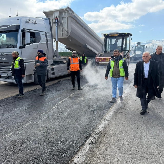 Başkan Büyükkılıç'tan Kartal Kavşağı Projesi öncesi sahada yakın takip