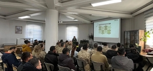 Kars'ta jandarmaya bağımlılıkla mücadele eğitimi