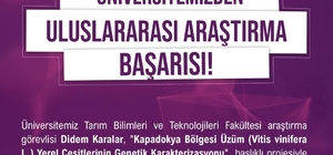 Niğde Ömer Halisdemir Üniversitesi’nden TÜBİTAK 2214-A Programında uluslararası araştırma başarısı