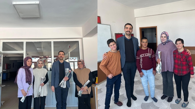 Diyadin İmam Hatip Ortaokulu'nda 8 Mart kutlaması