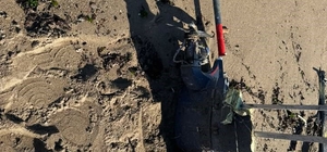 Halk plajında İHA alarmı: Patlayıcı taşıyabileceği şüphesiyle 400 metrelik...