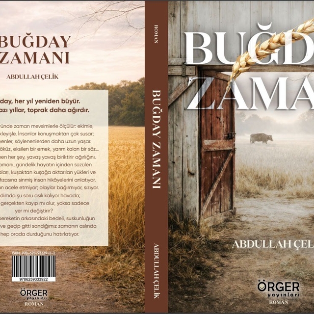 Gazeteci Çelik'ten edebiyat dünyasına "Buğday Zamanı"