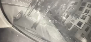 Yol verme tartışmasında şoförler kaza yaptı