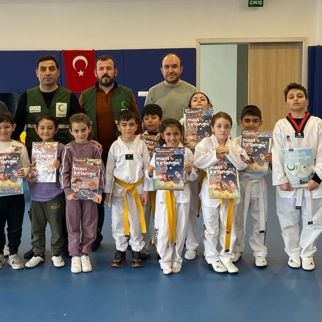 Bayburt'ta tekvando öğrencilerine teknoloji bağımlılığı eğitimi verildi