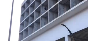 309 bin TL ceza yiyen sürücü inşaata çıktı