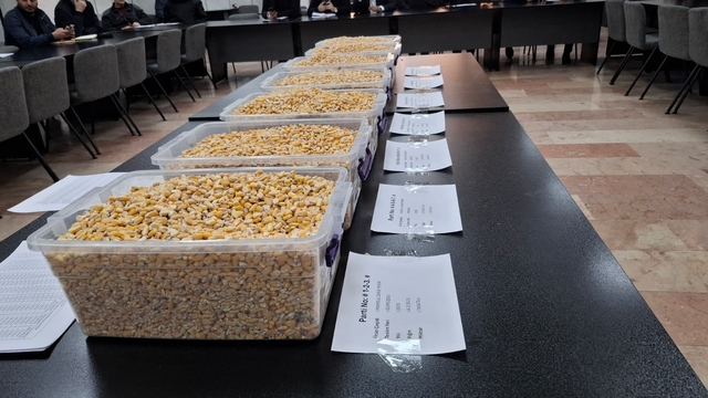 TİGEM'in 13,5 bin tonluk mısır satışı GTB'de gerçekleşti